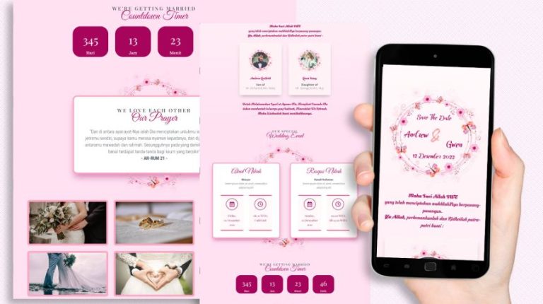 Cara Membuat Undangan Pernikahan Digital Website